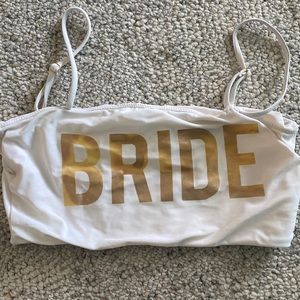 Show me your mumu large bride bikini top